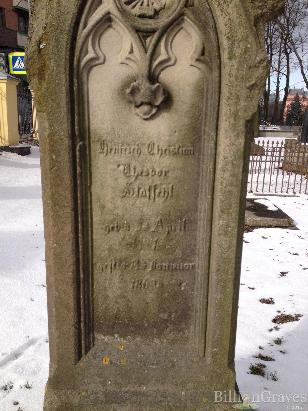 Staffehl Heinrich Christian