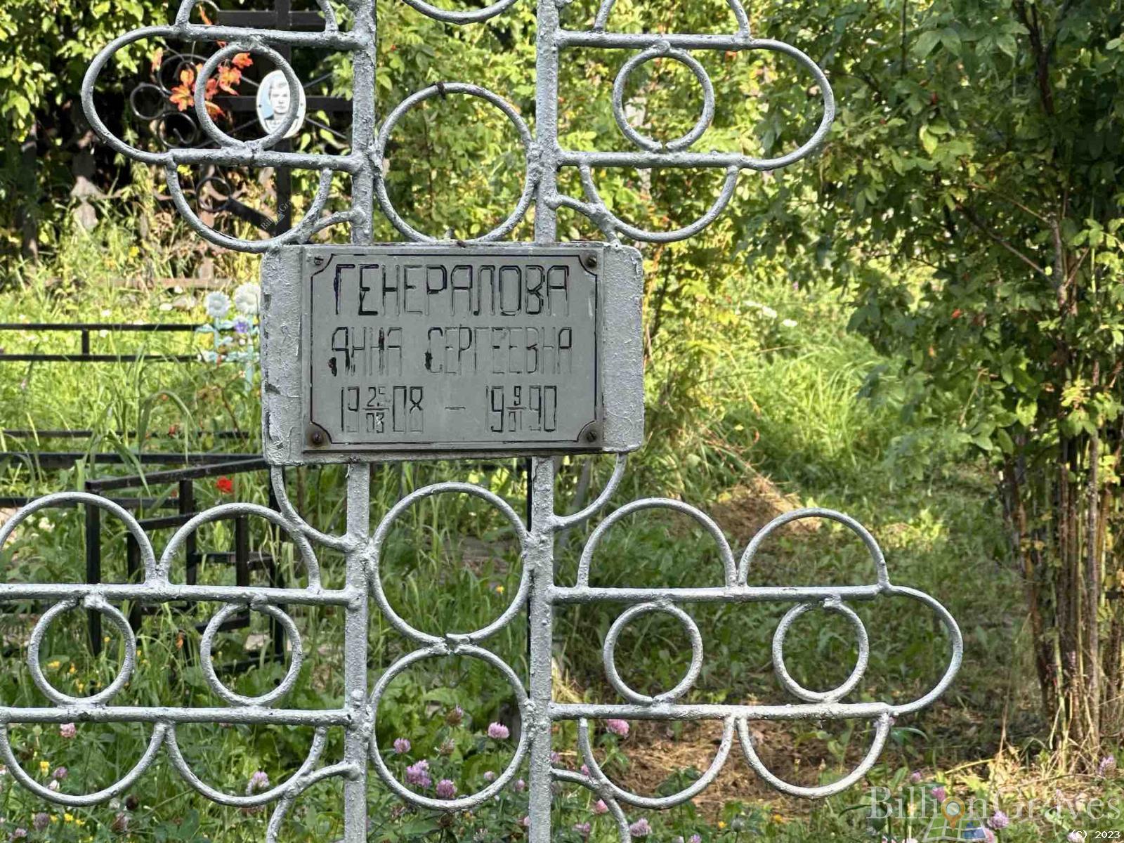 Генералова Анна Сергеевна