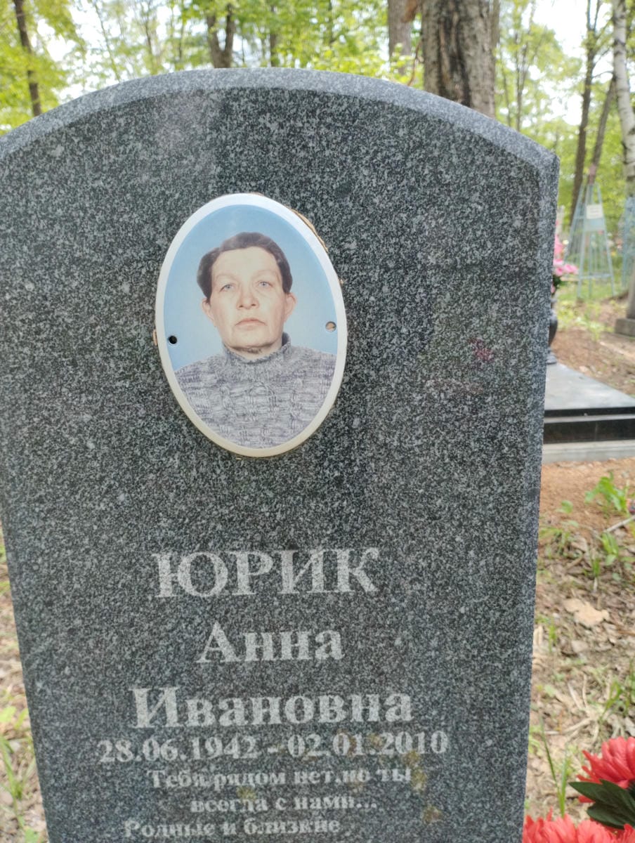Юрик Анна Ивановна