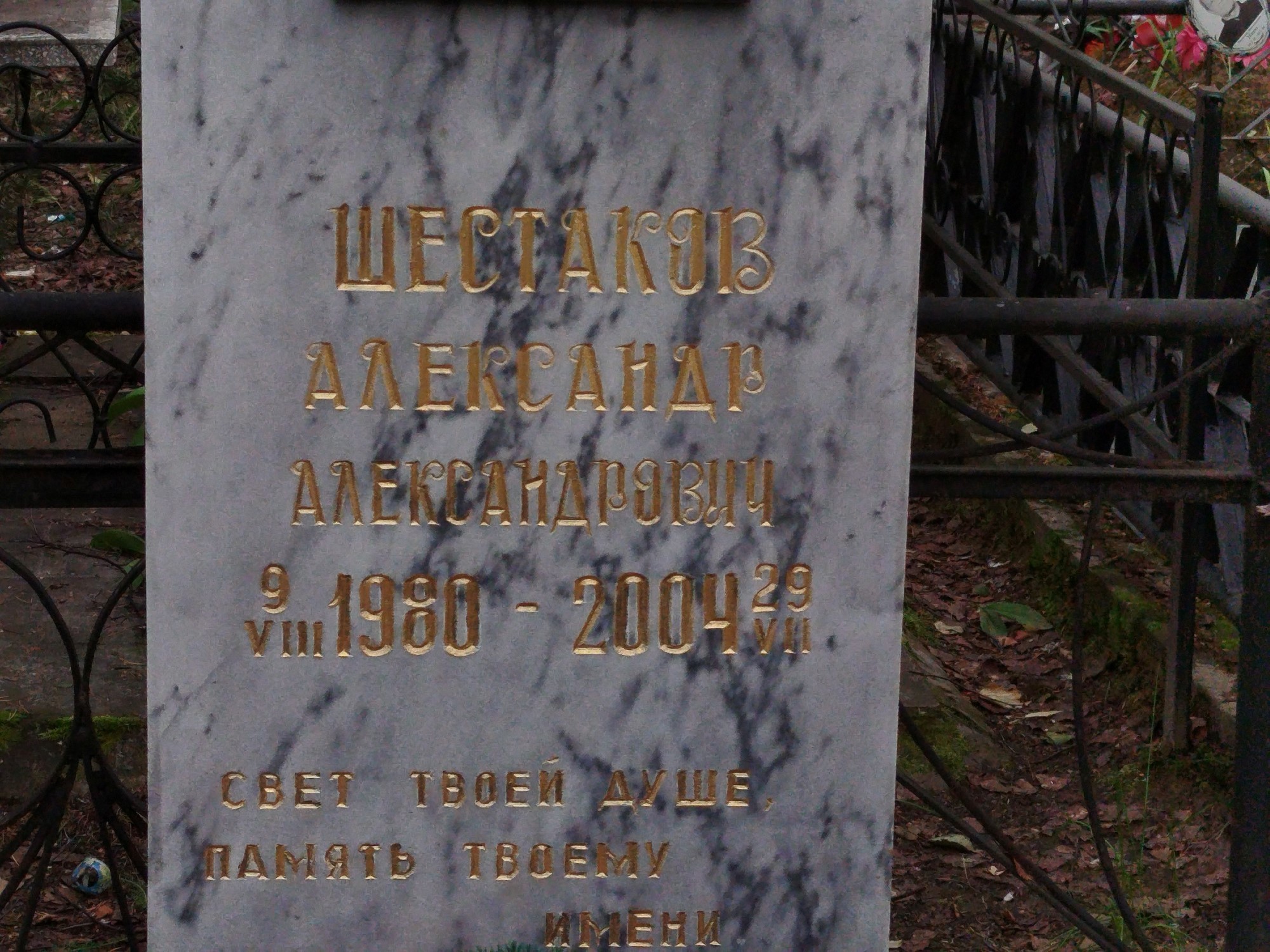 Шестаков Александр Александрович
