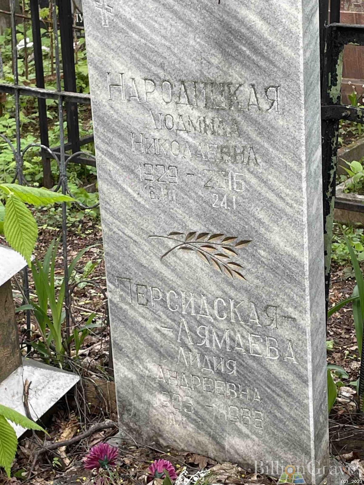 Народицкая Людмила Николаевна