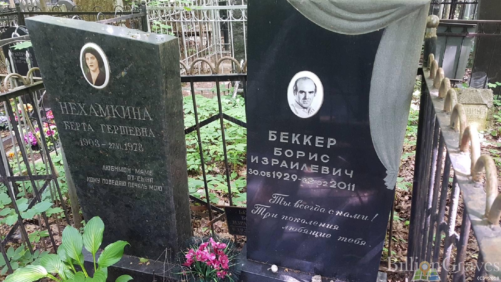 Беккер Борис Израилевич