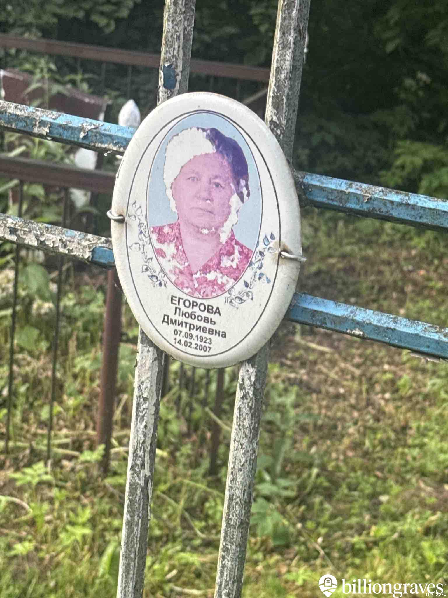 Егорова Любовь Дмитриевна
