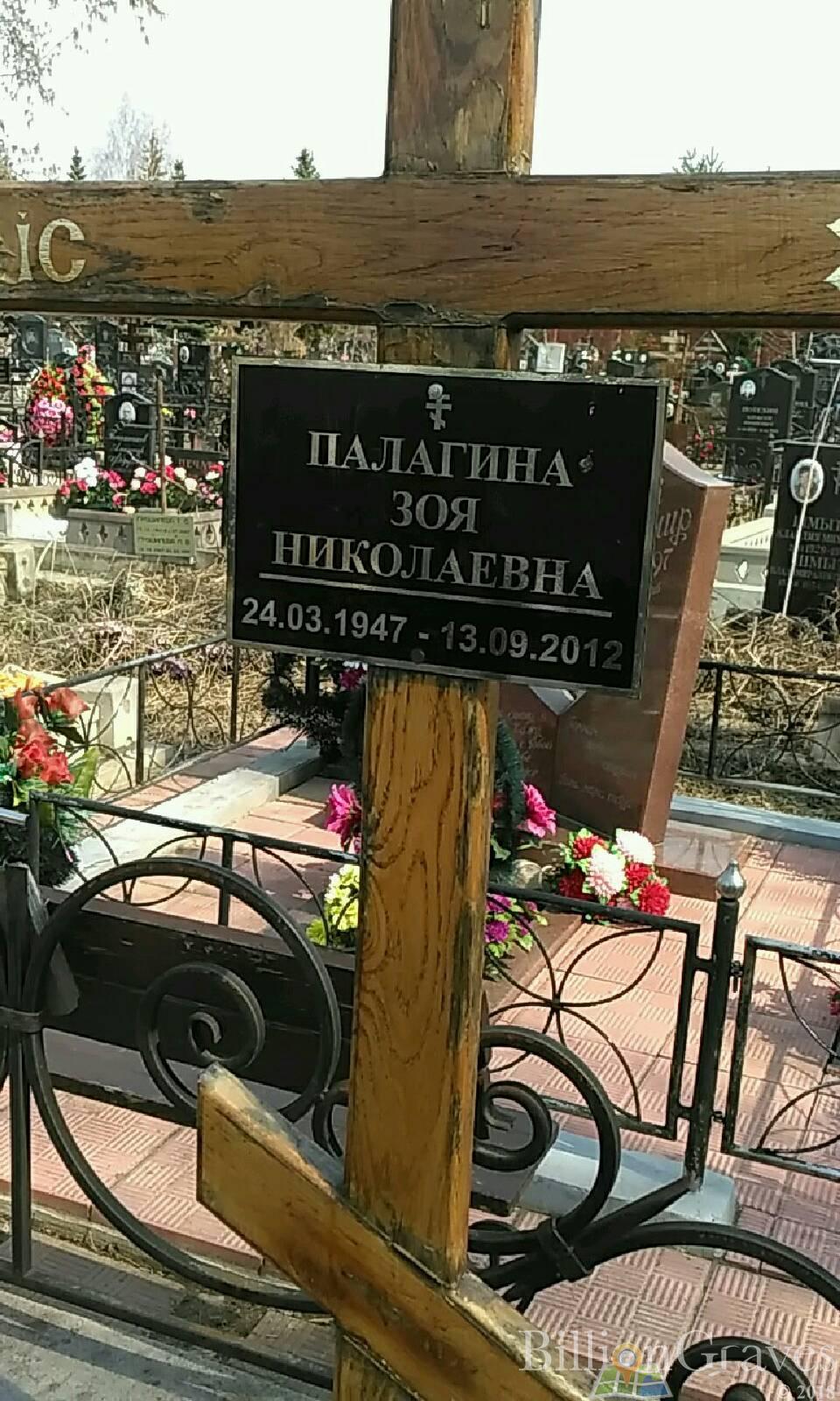 Палагина Зоя Николаевна