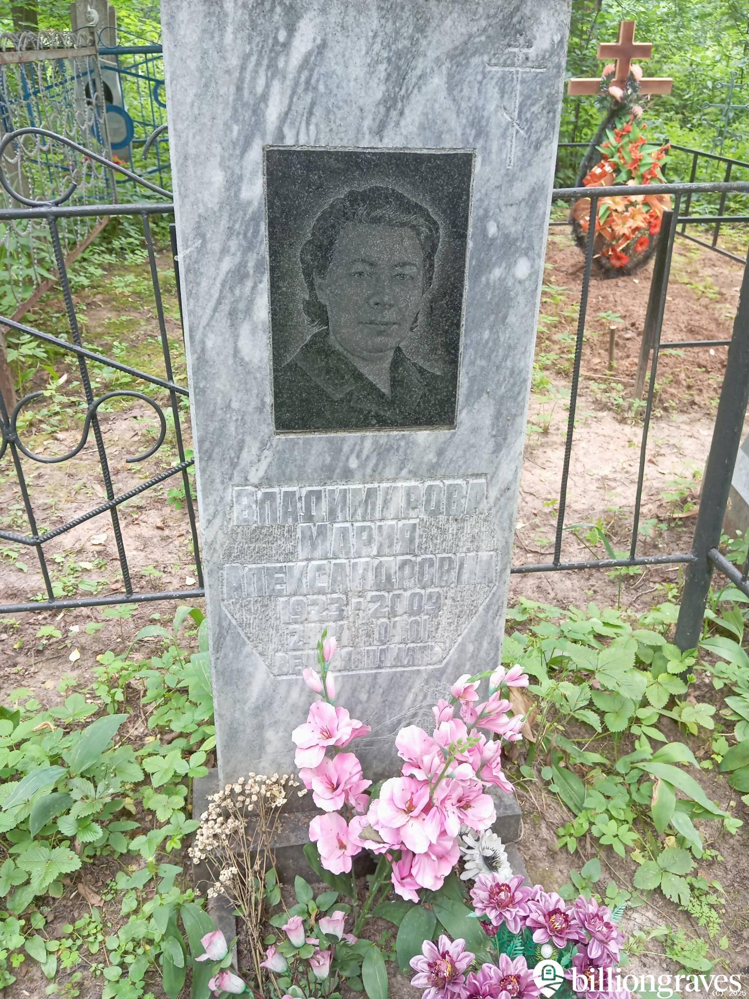 Владимирова Мария Александровна