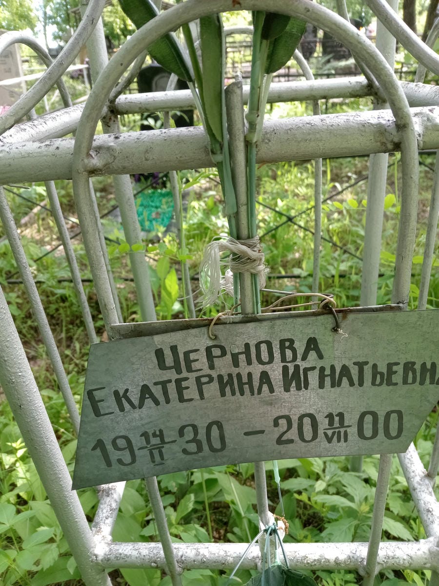 Чернова Екатерина Игнатьевна