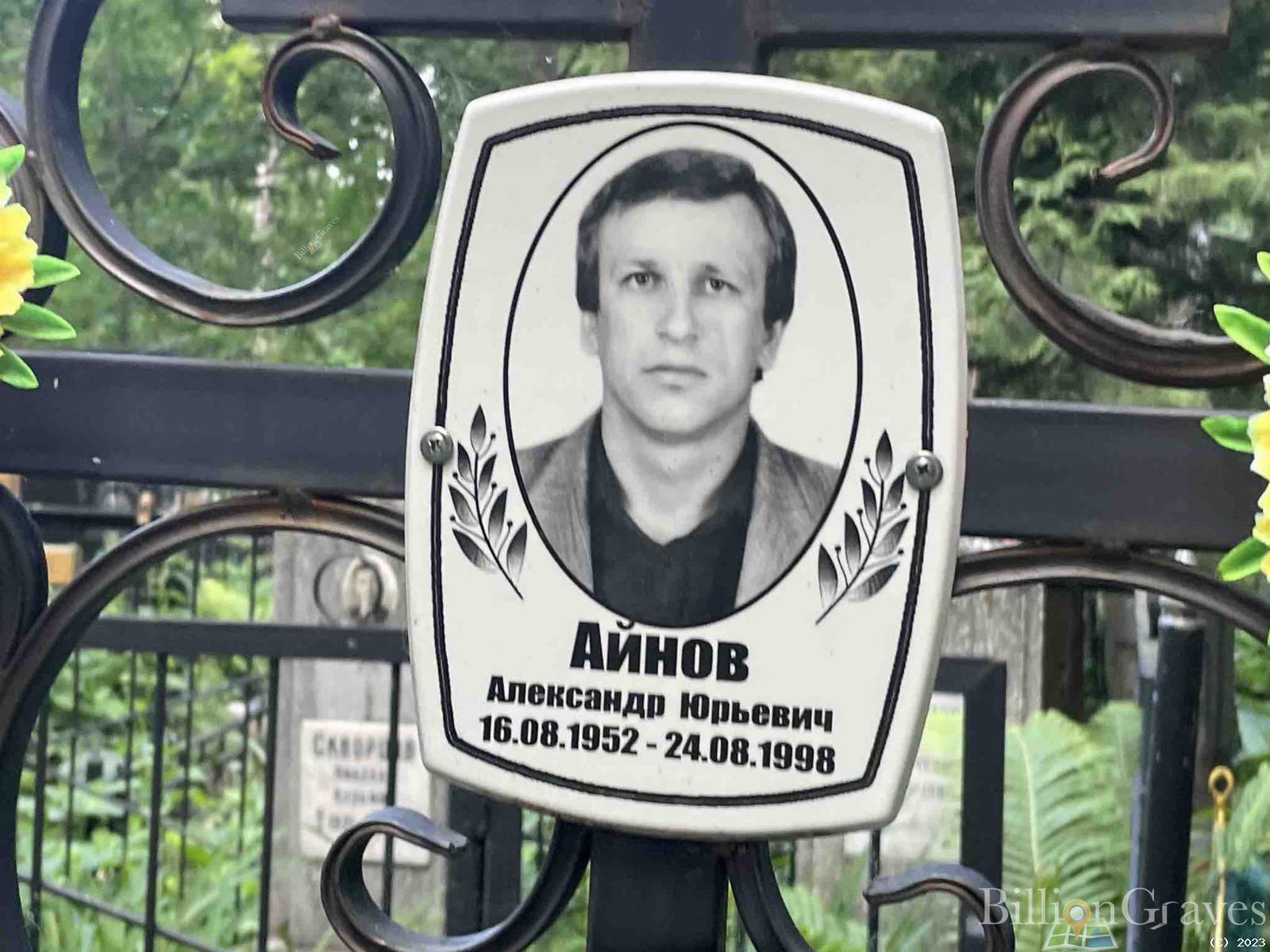 Айнов Александр Юрьевич