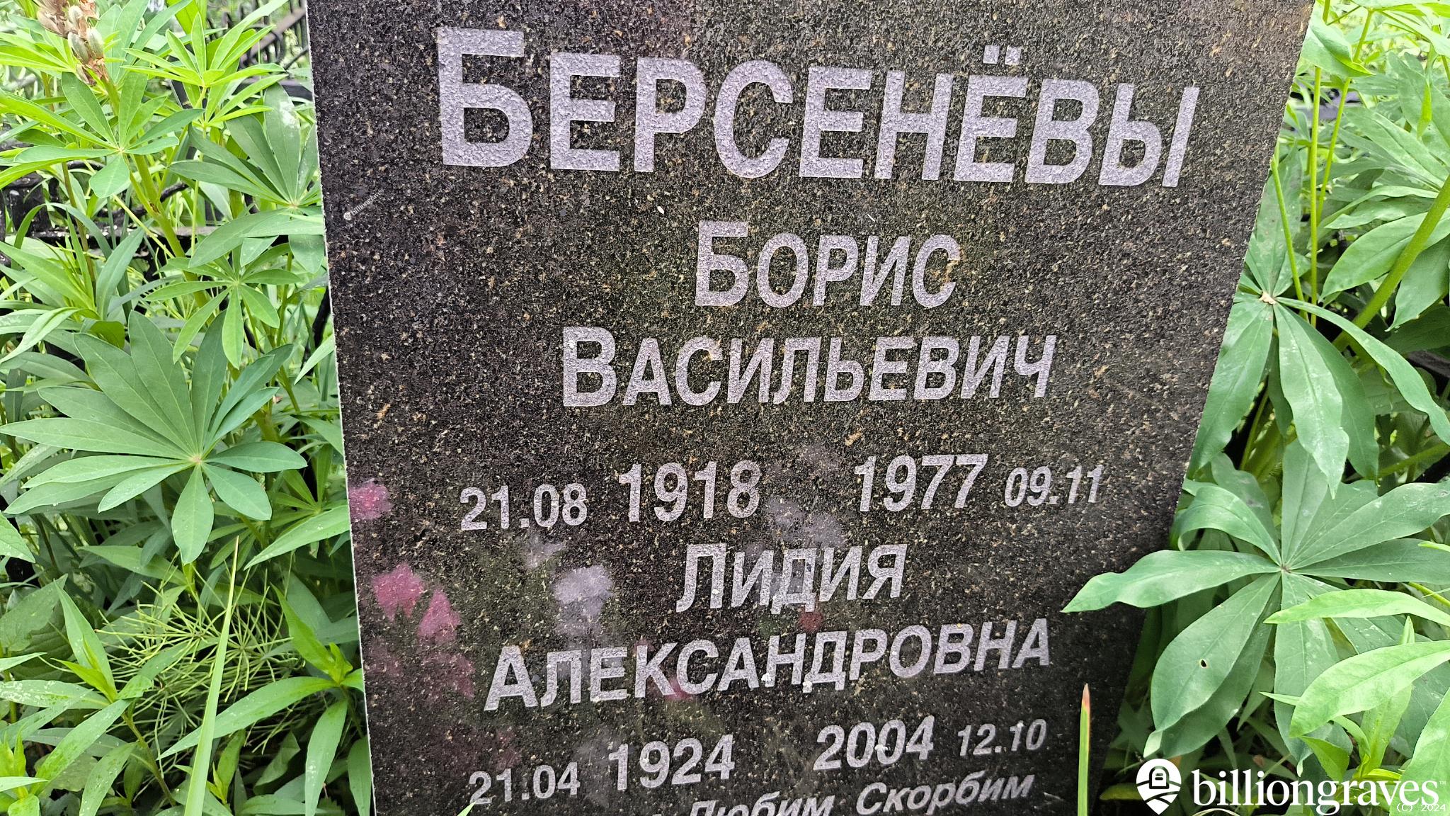 Берсенёва Лидия Александровна