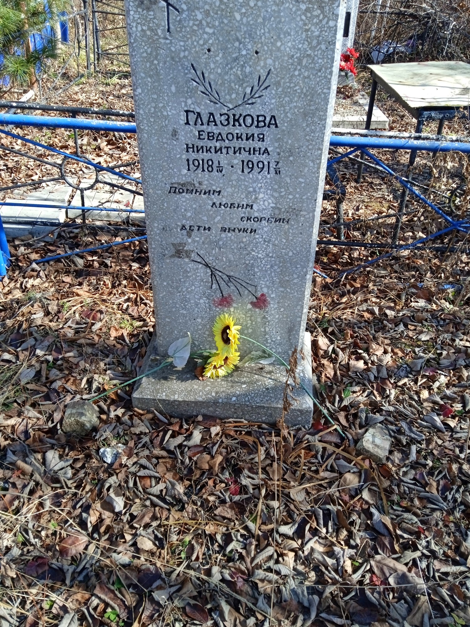 Глазкова Евдокия Никитична