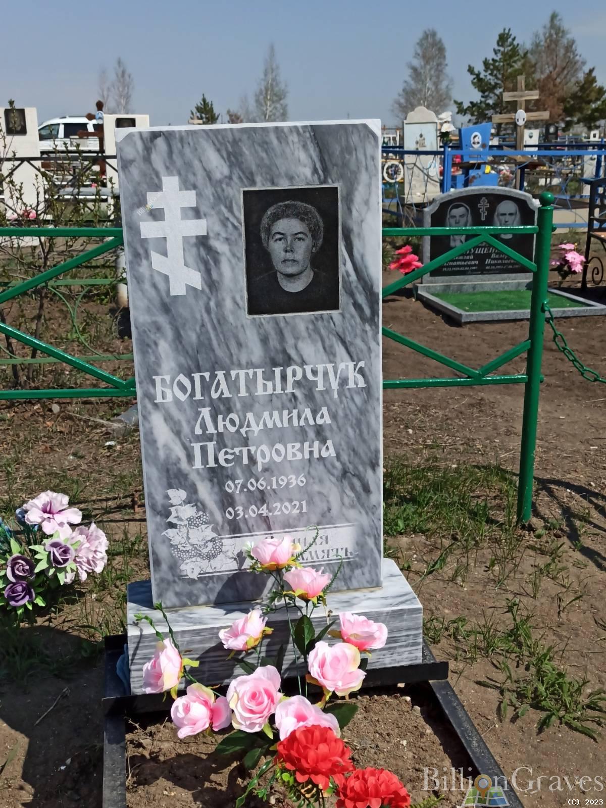 Богатырчук Людмила Петровна