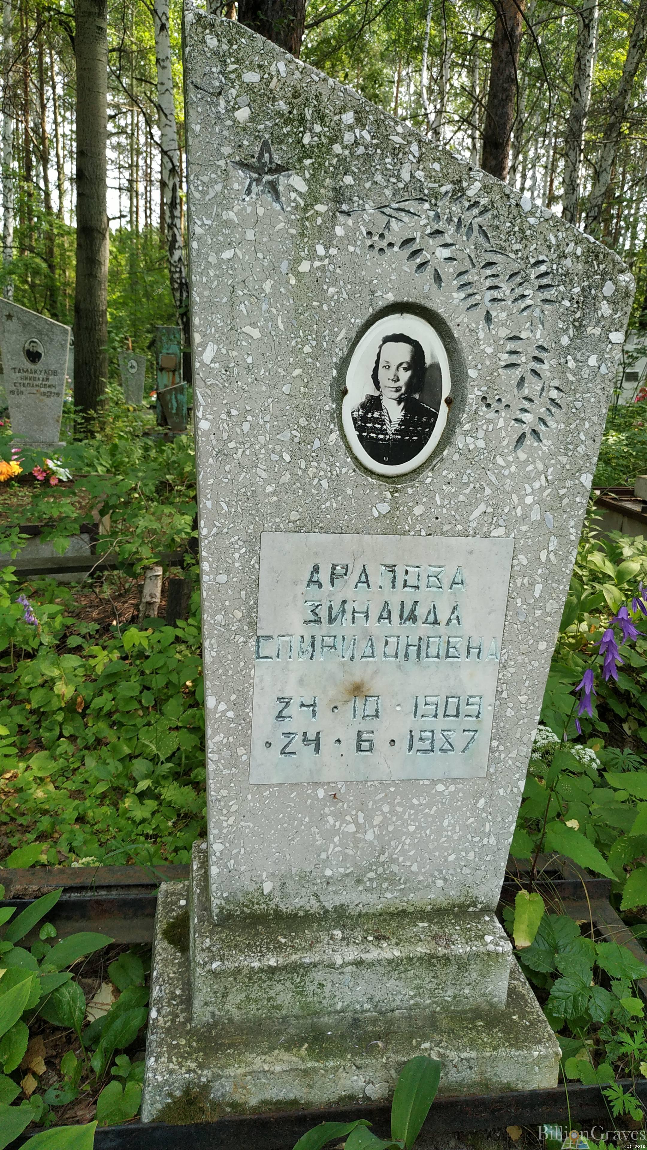 Арапова Зинаида Спиридоновна