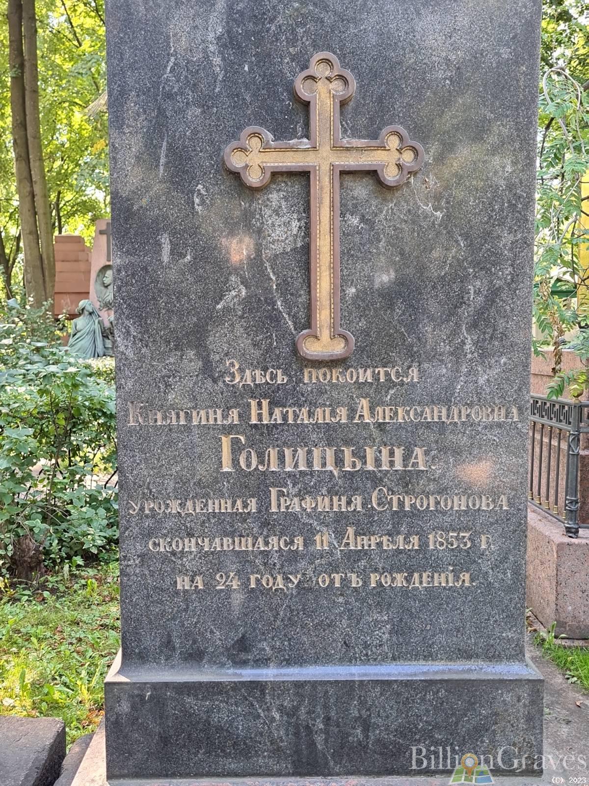 Голицына Наталiя Александровна