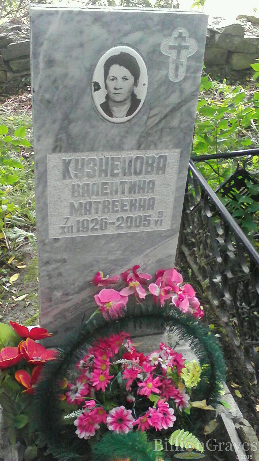 Кузнецова Валентина Матвеевна