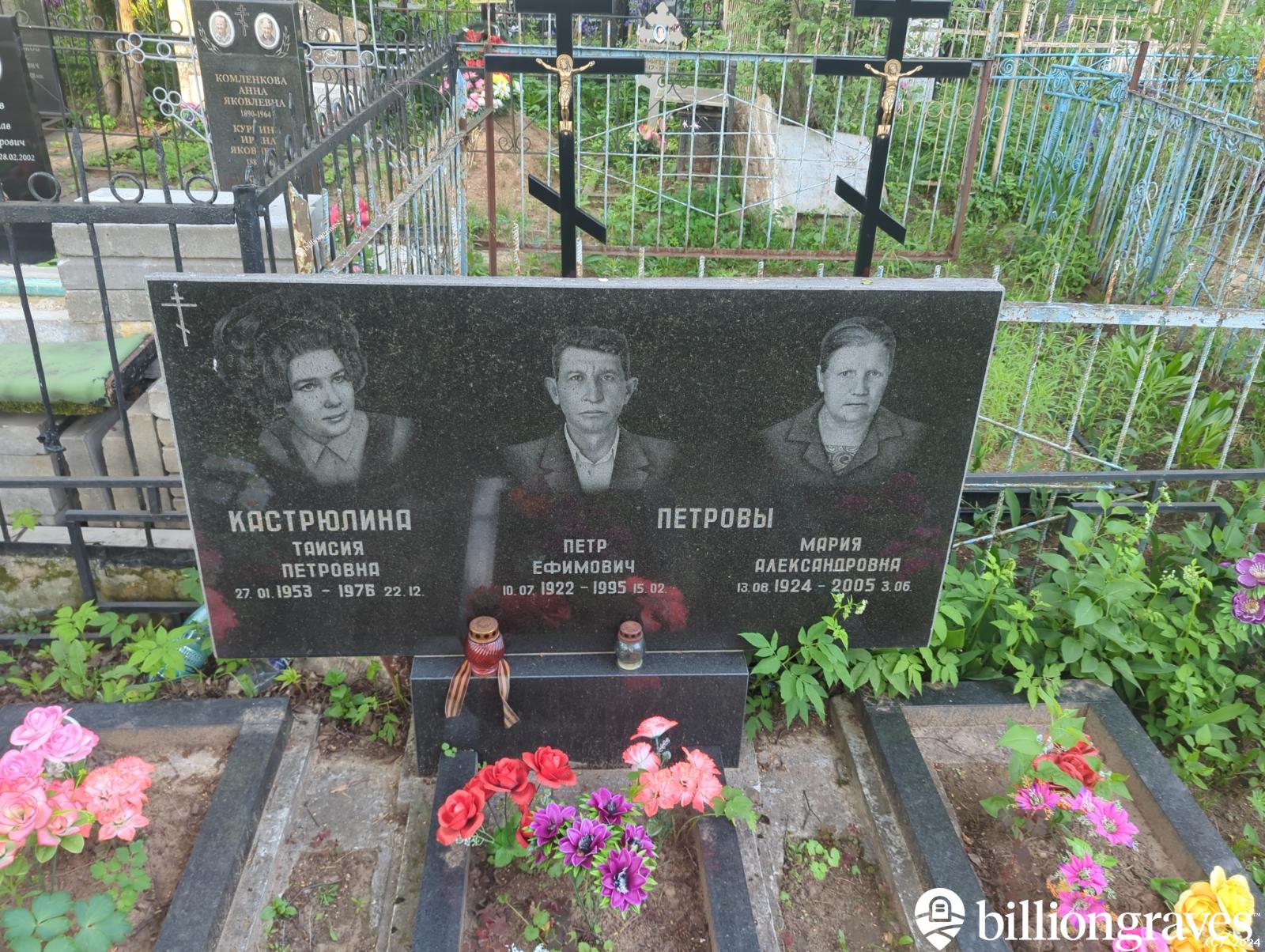 Кастрюлина Таисия Петровна