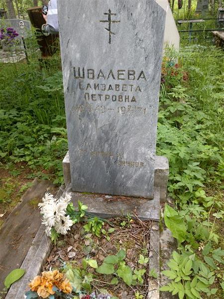Швалева Елизавета Петровна