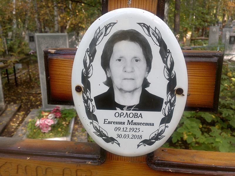 Орлова Евгения Минеевна