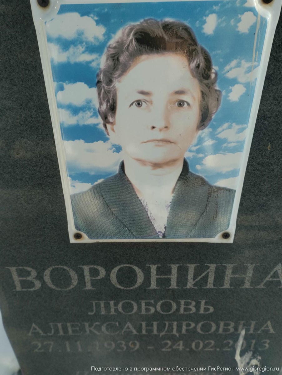 Воронина Любовь Александровна
