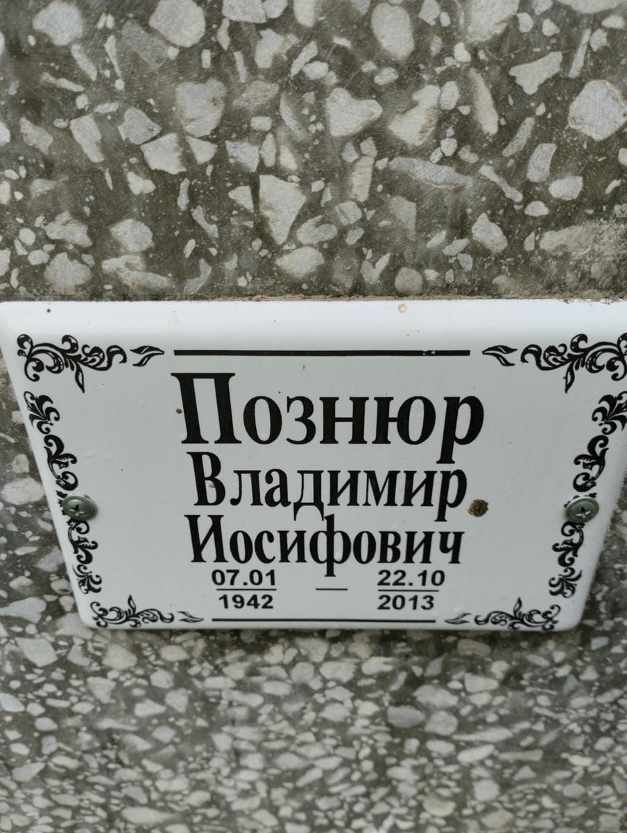 Познюр Владимир Иосифович
