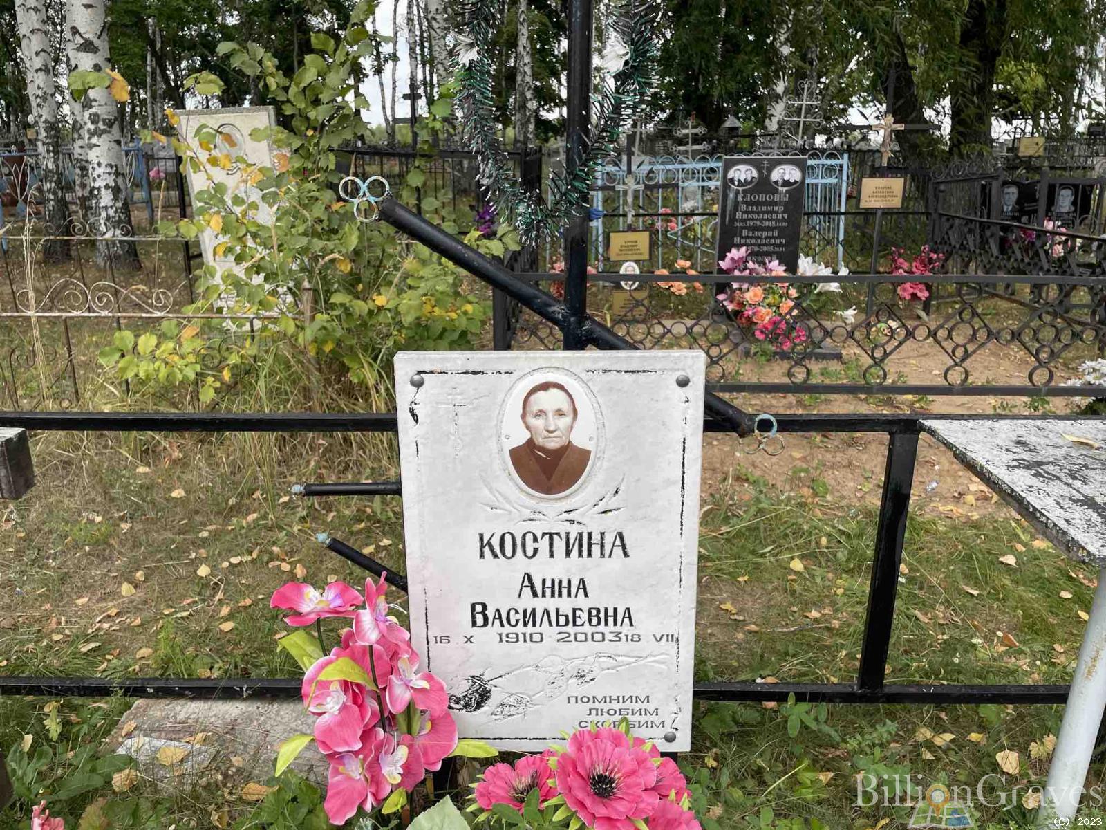 Костина Анна Васильевна