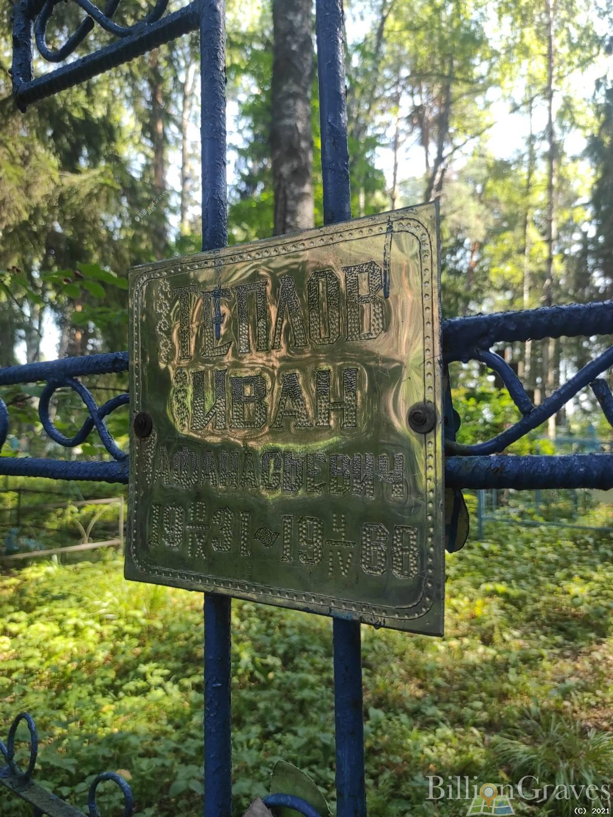 Теплов Иван Афанасьевич