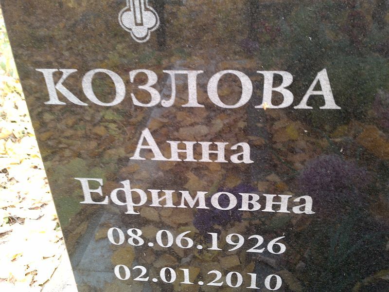 Козлова