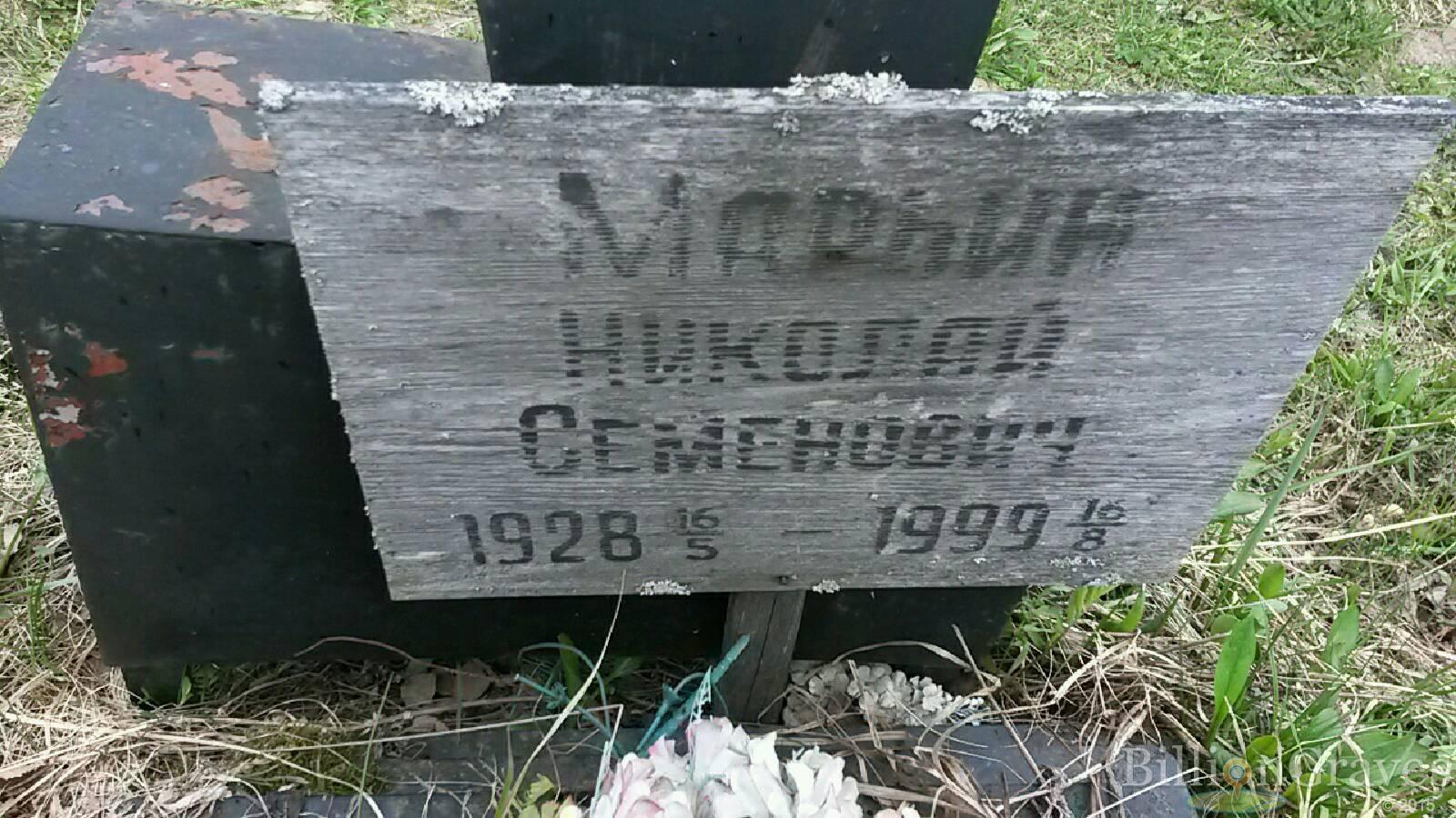 марьин николай семенович