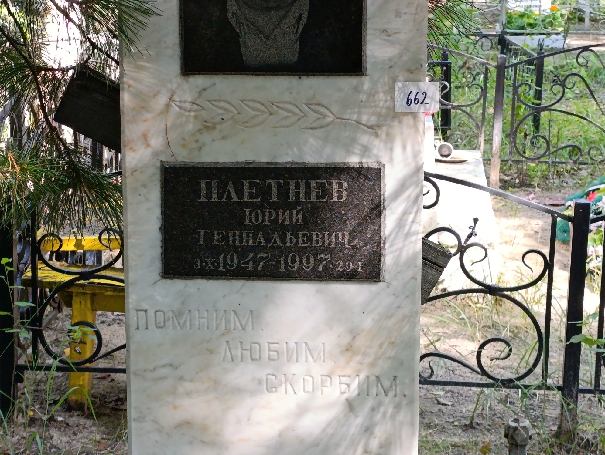 Плетнев Юрий Геннадьевич