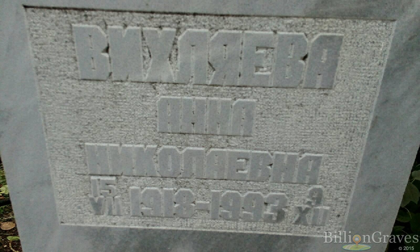 Вихляева Анна Николаевна