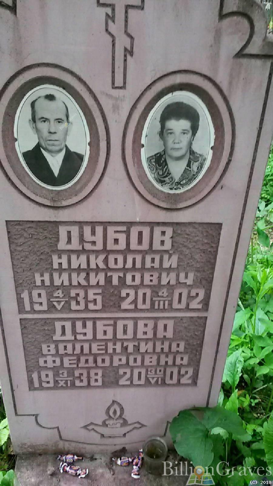 Дубов Николай Никитович