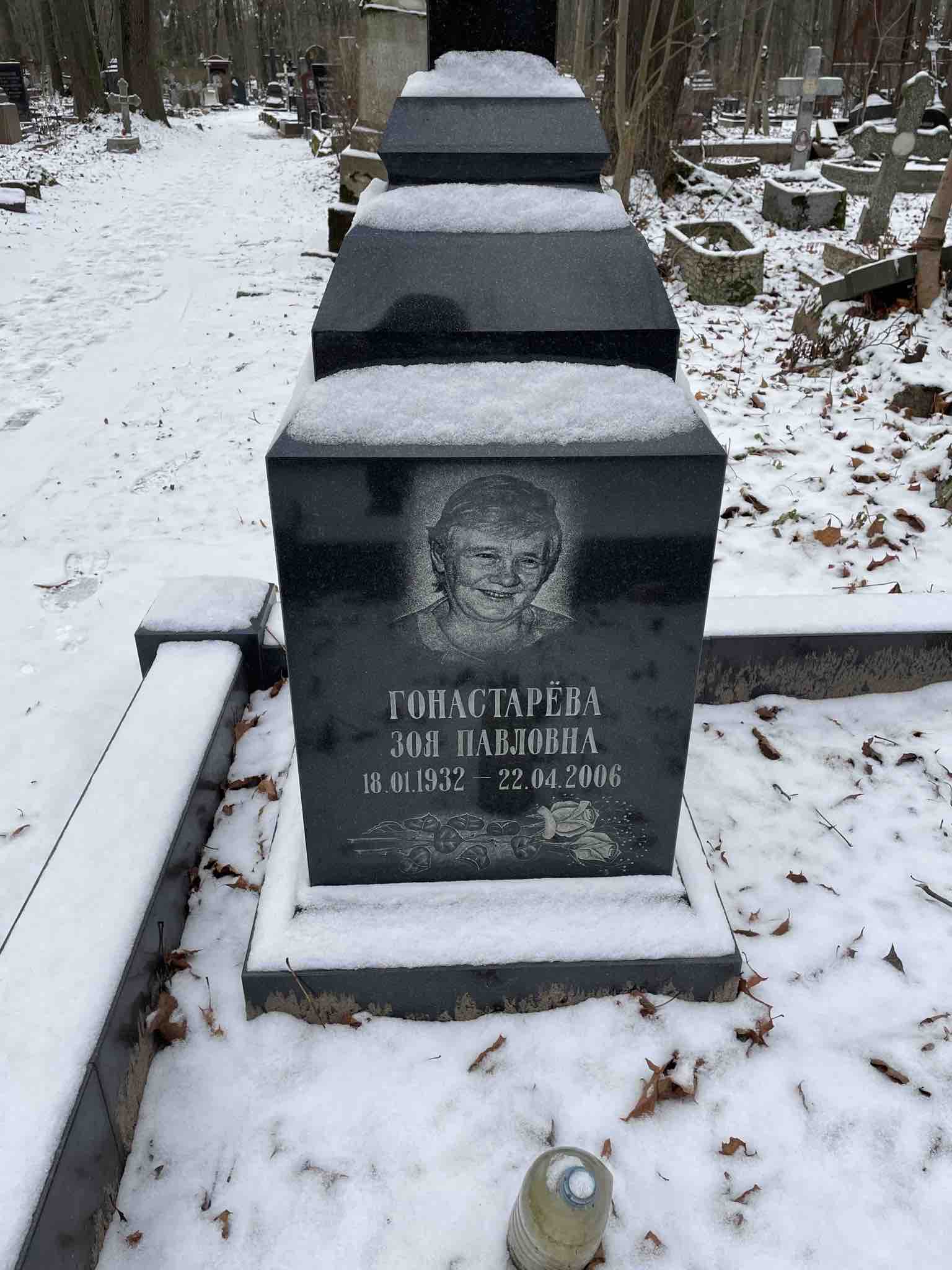 Гонастарёва Зоя Павловна