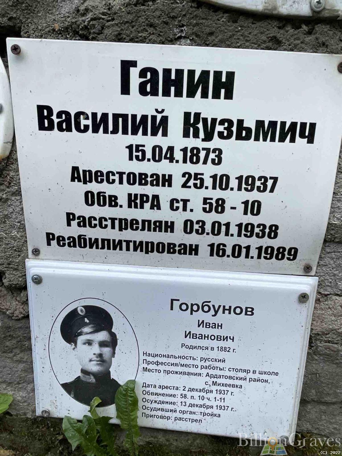 Ганин Василий Кузьмич