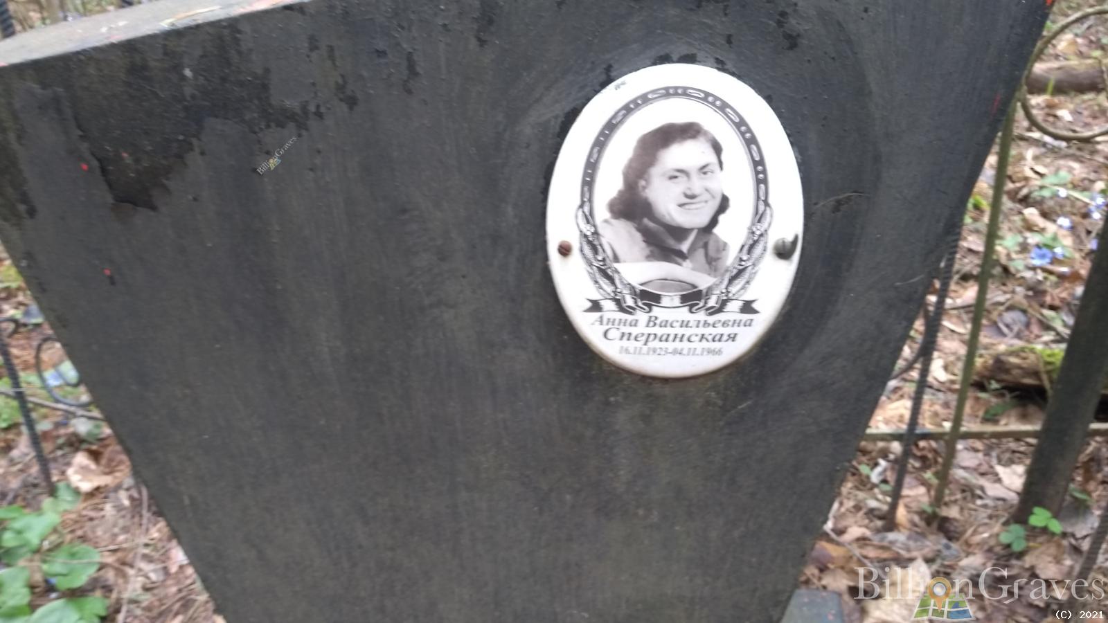 Сперанская Анна Васильевна