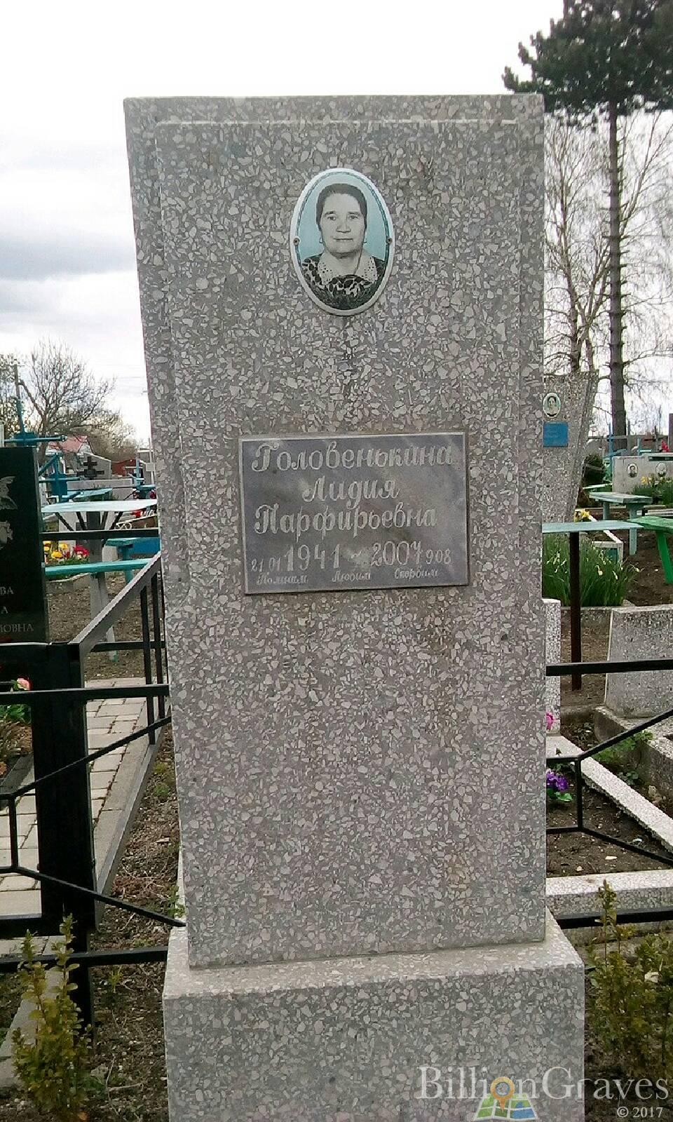 Головенькина Лидия Парфирьевна