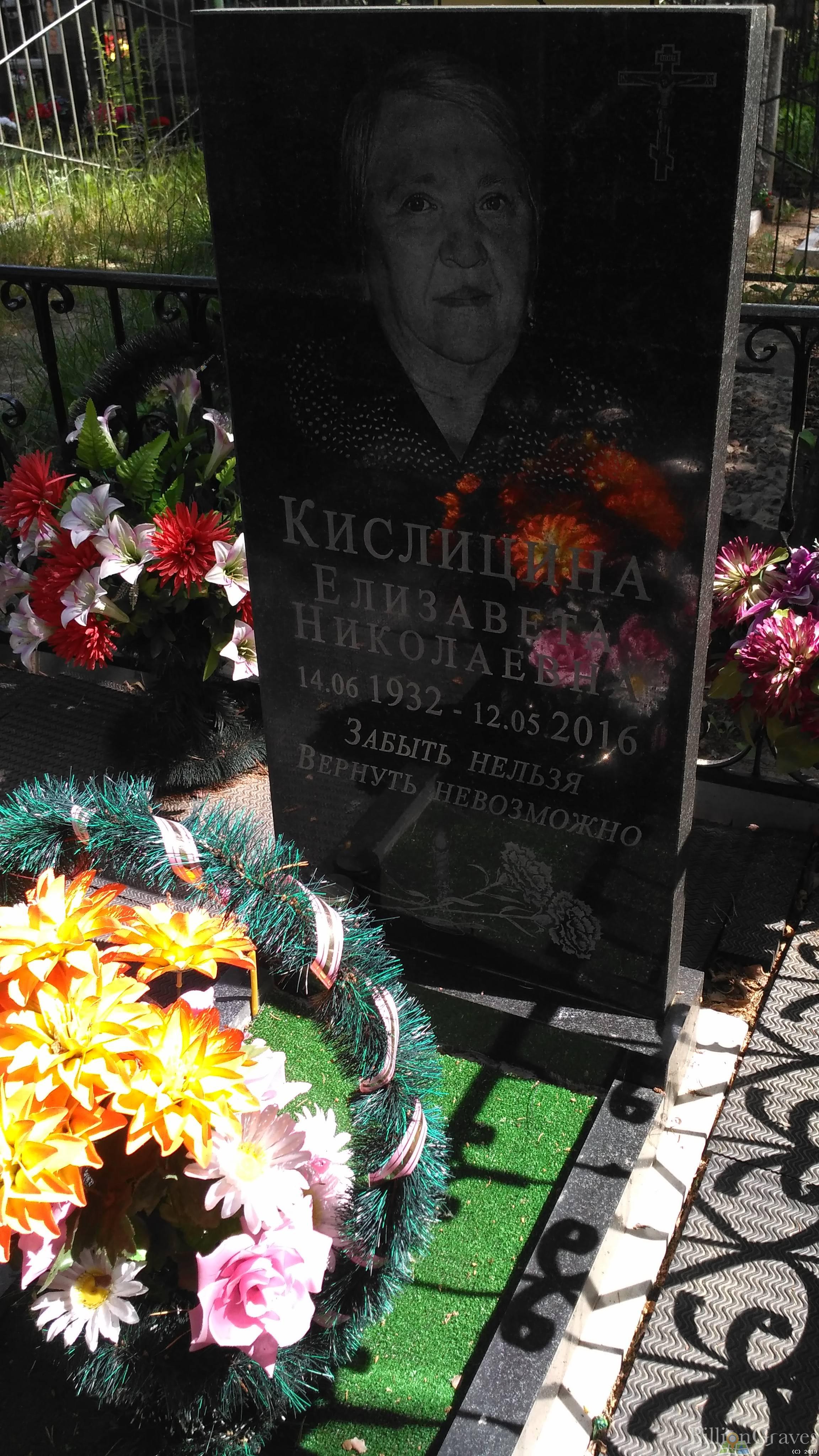 Кислицина Елизавета Николаевна