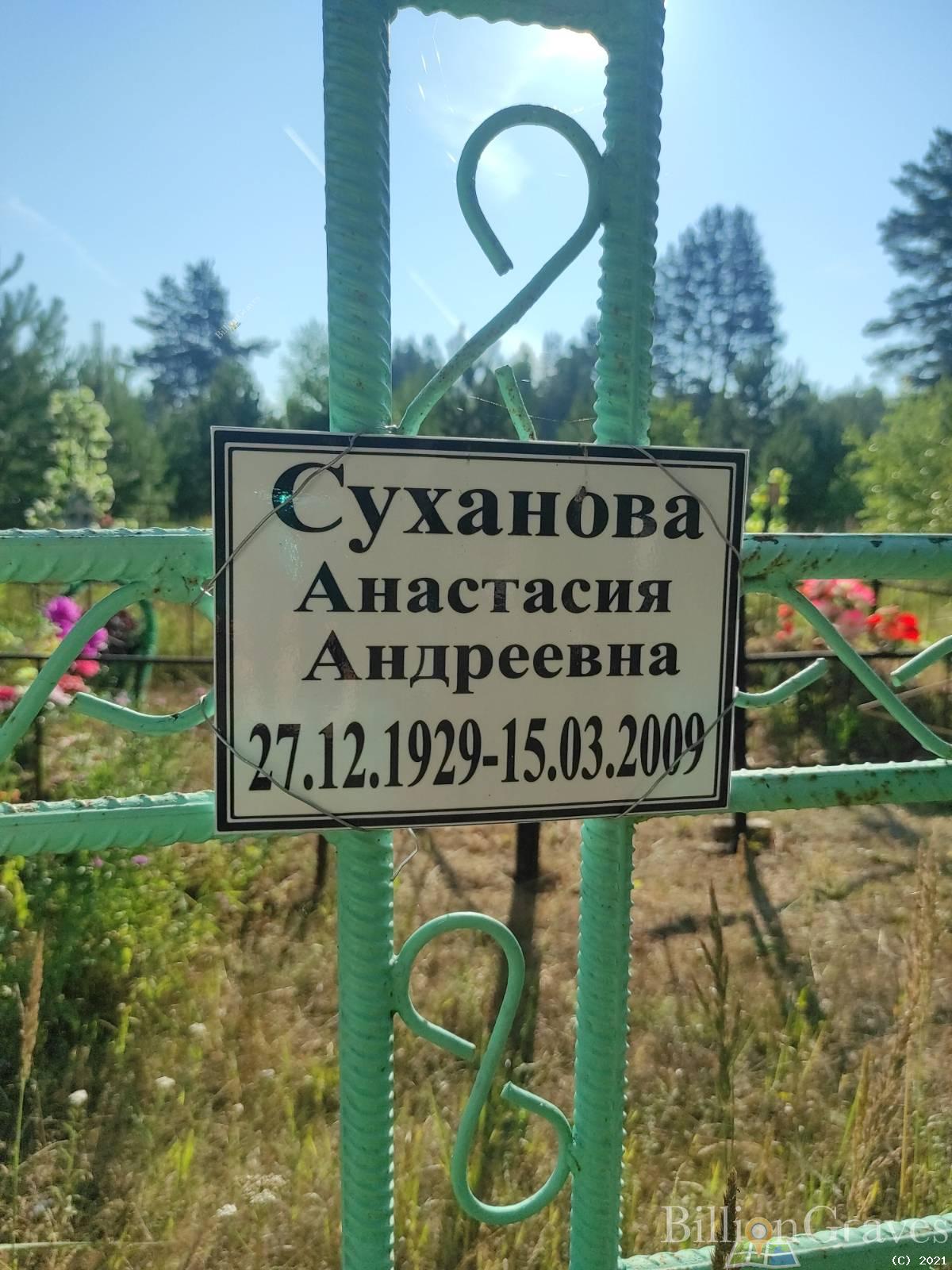 Суханова Анастасия Андреевна