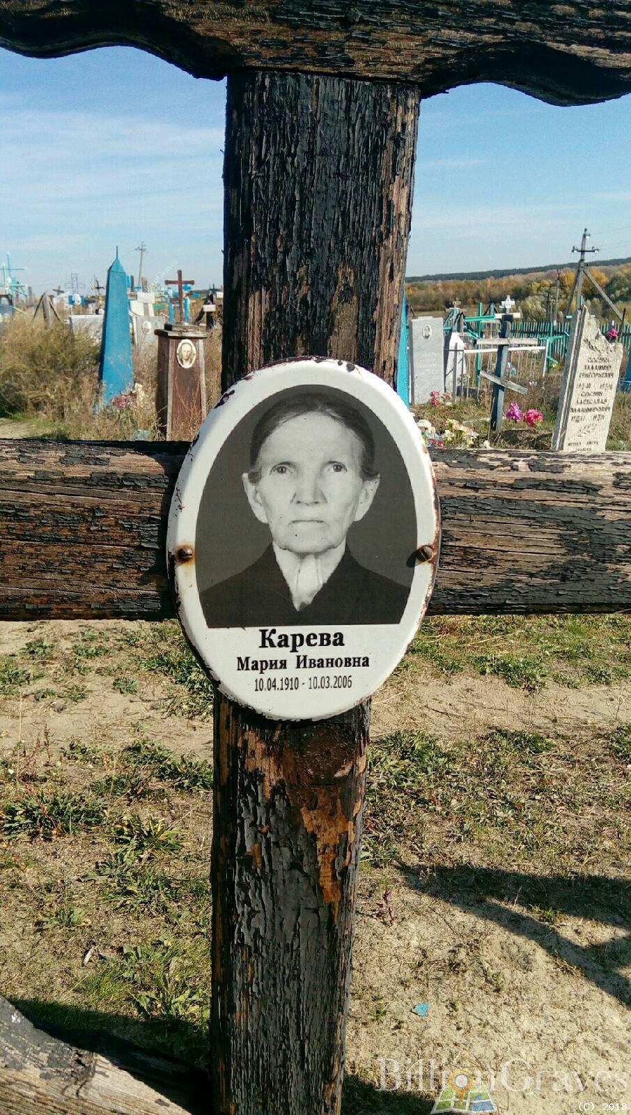 Карева Мария Ивановна