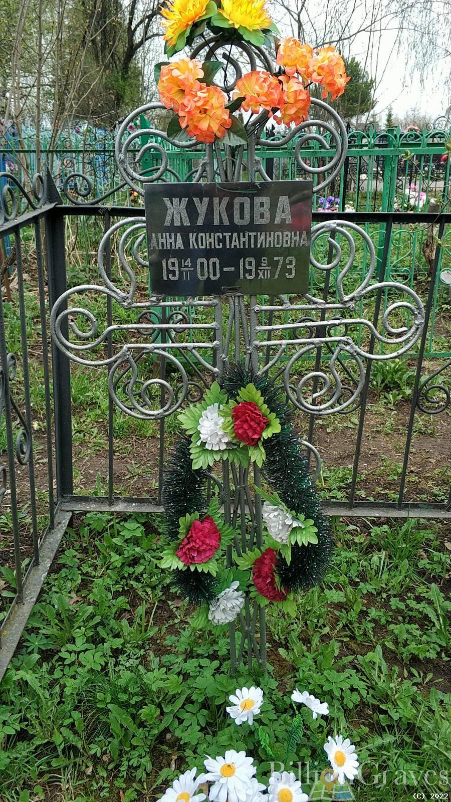 Жукова Анна Константиновна