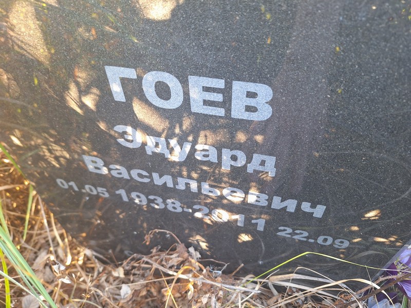 Эдуард Гоев Васильевич