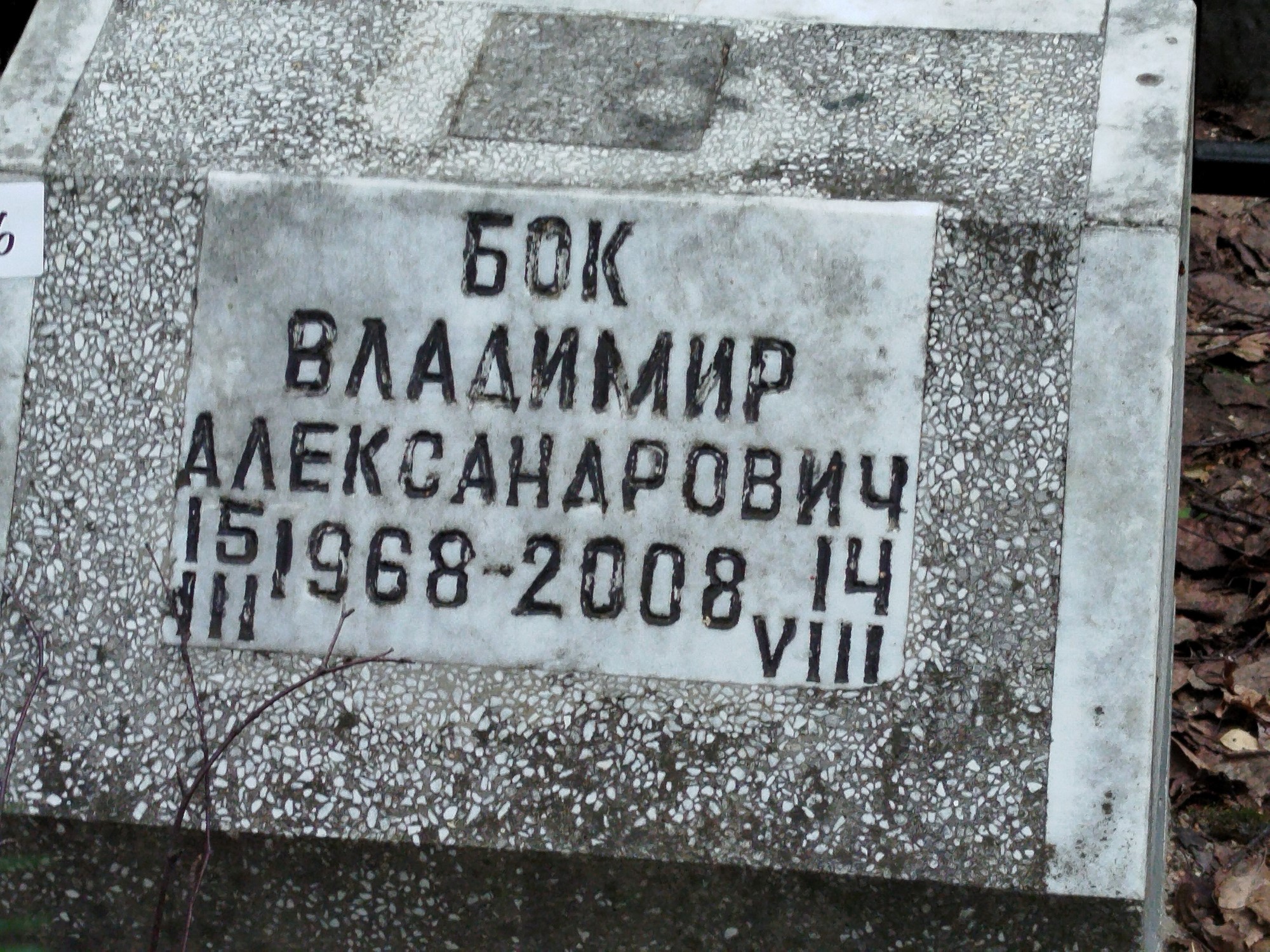 Бок Владимир Александрович