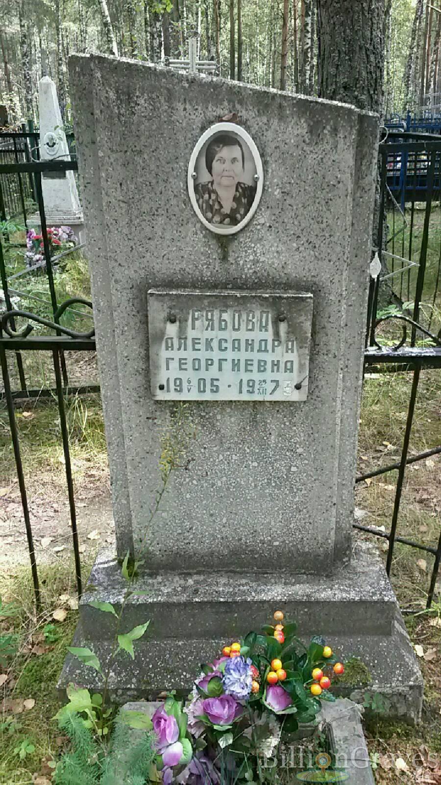 Георгиевна Рябова Александра
