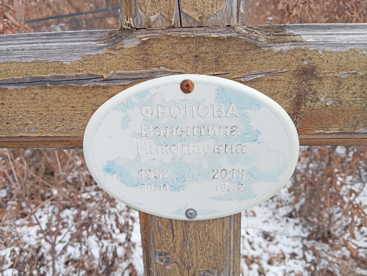 Фролова Валентина Николаевна