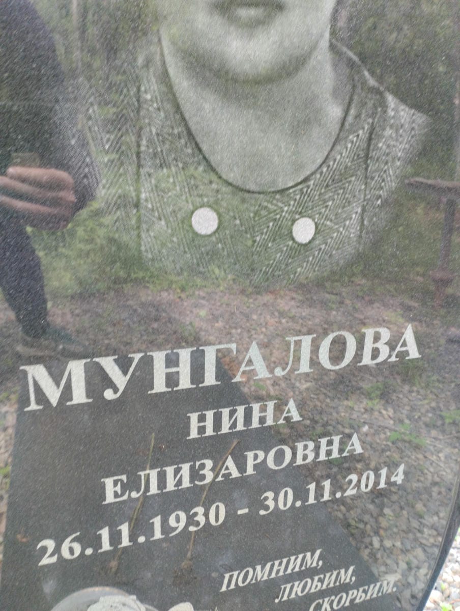 Мунгалова Нина Елизаровна