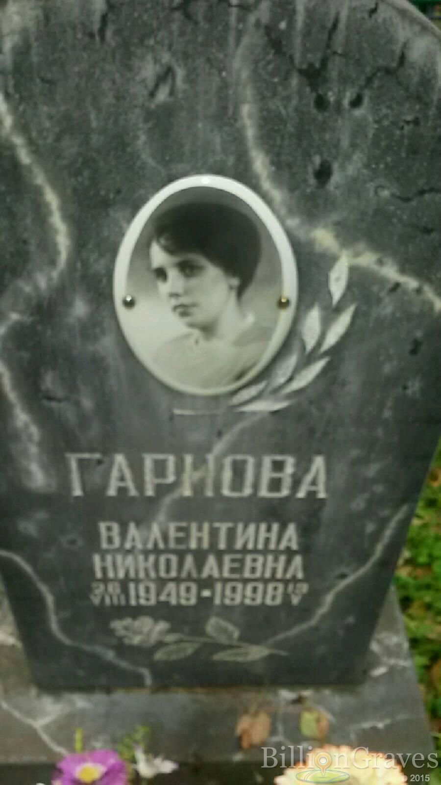 Гарнова Валентина Николаевна