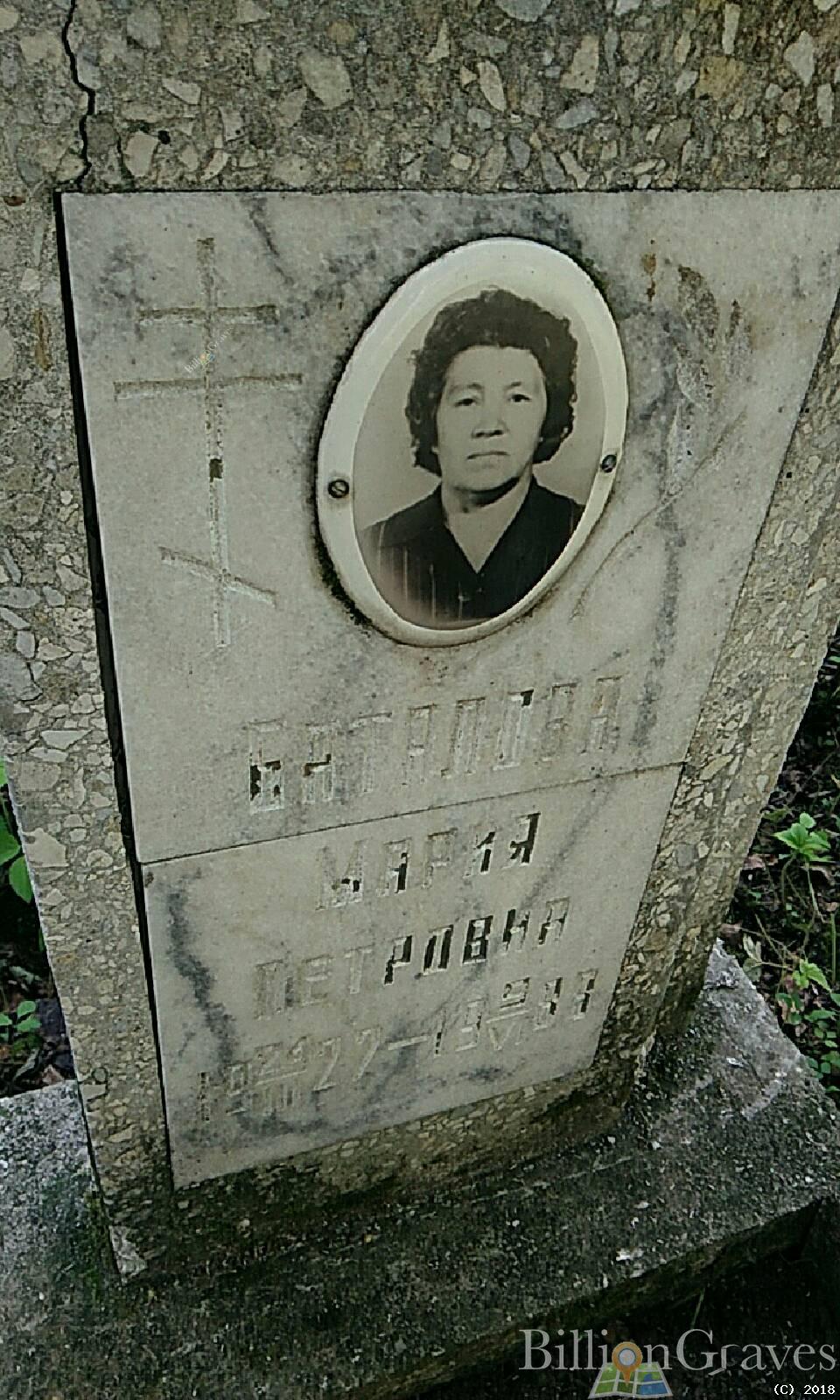 Баталова Мария Петровна