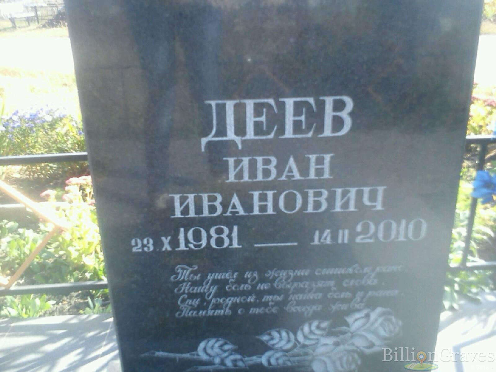 Деев Иван Иванович