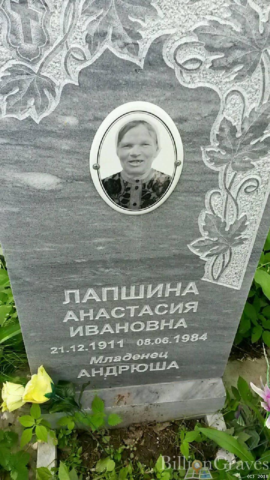 Лапшина Анастасия Ивановна