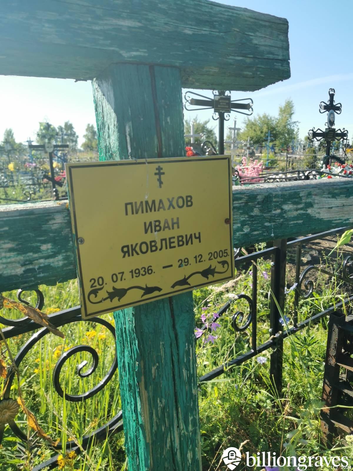 Пимахов Иван Яковлевич