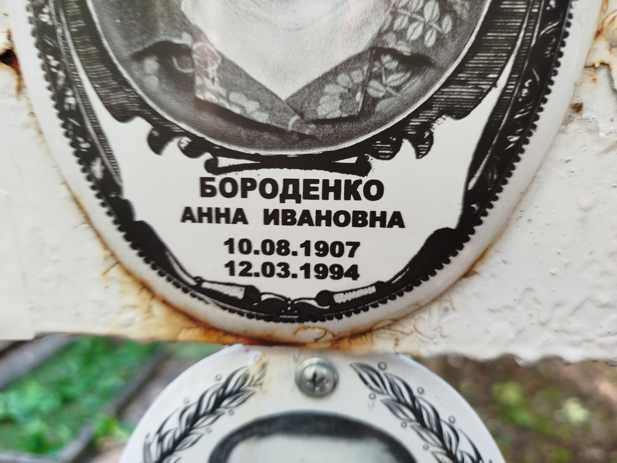 Бороденко Анна Ивановна