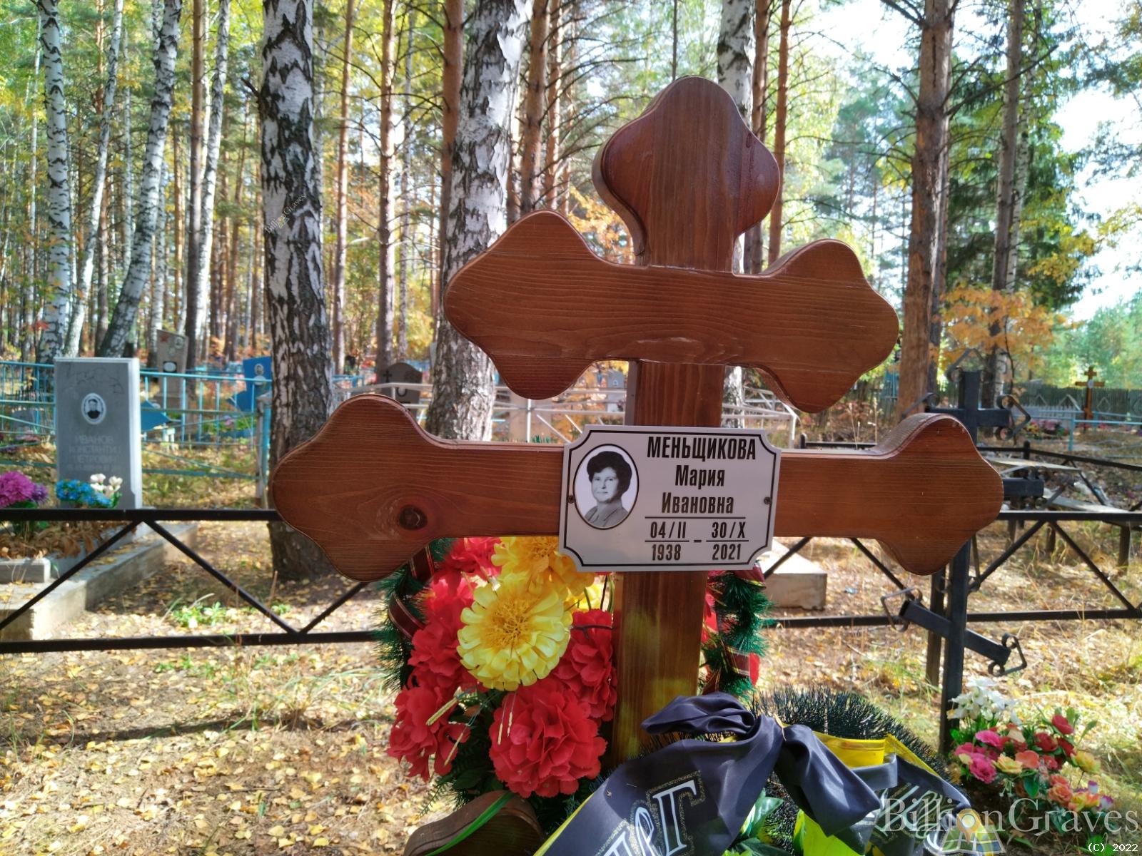 Меньщикова Мария Ивановна