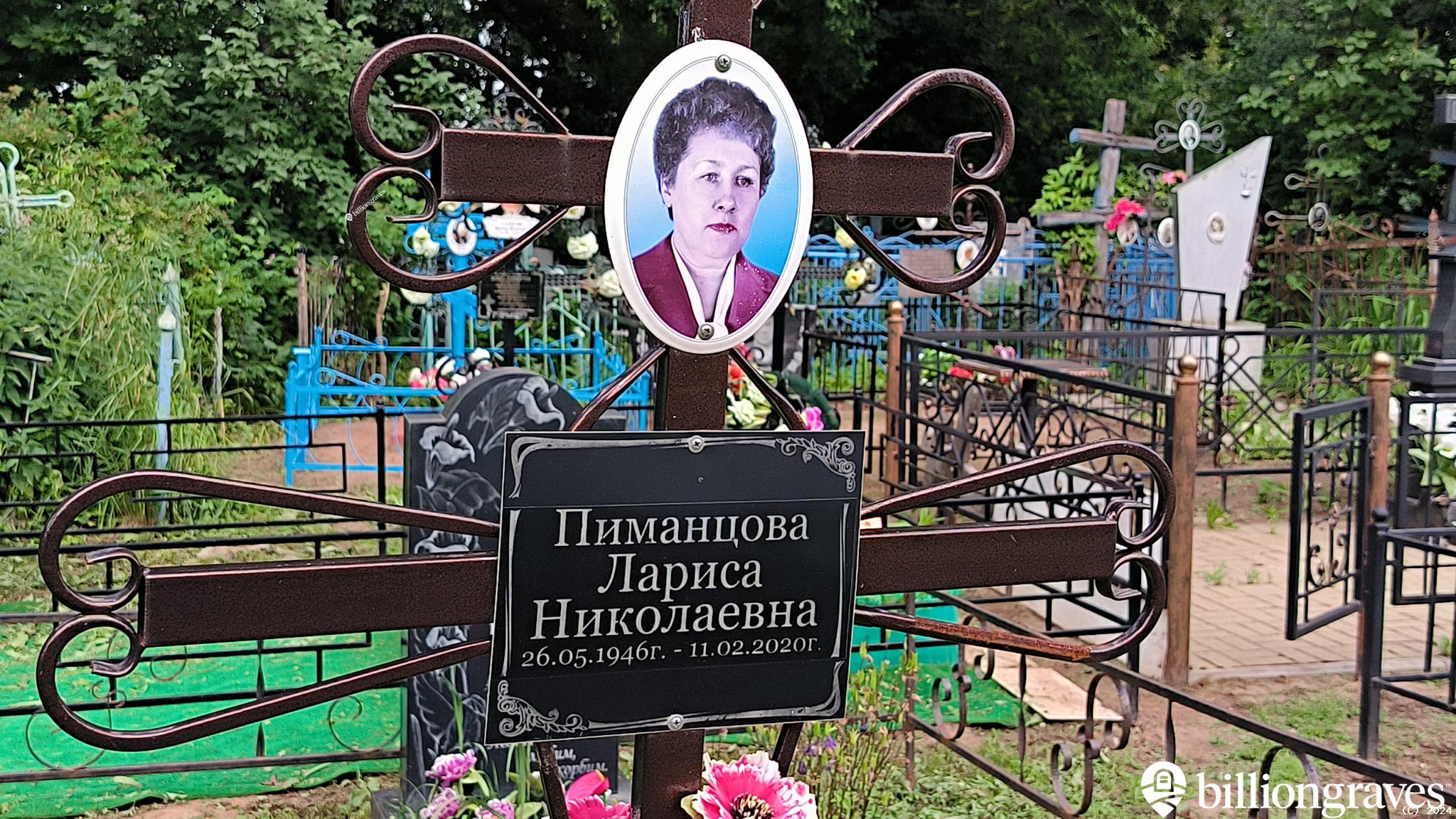 Пиманцова Лариса Николаевна
